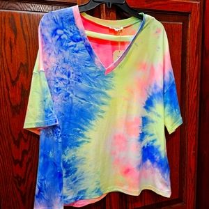Womens Tye-Dye  top